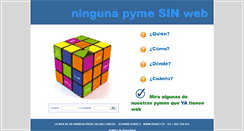 Desktop Screenshot of ningunapymesinweb.com